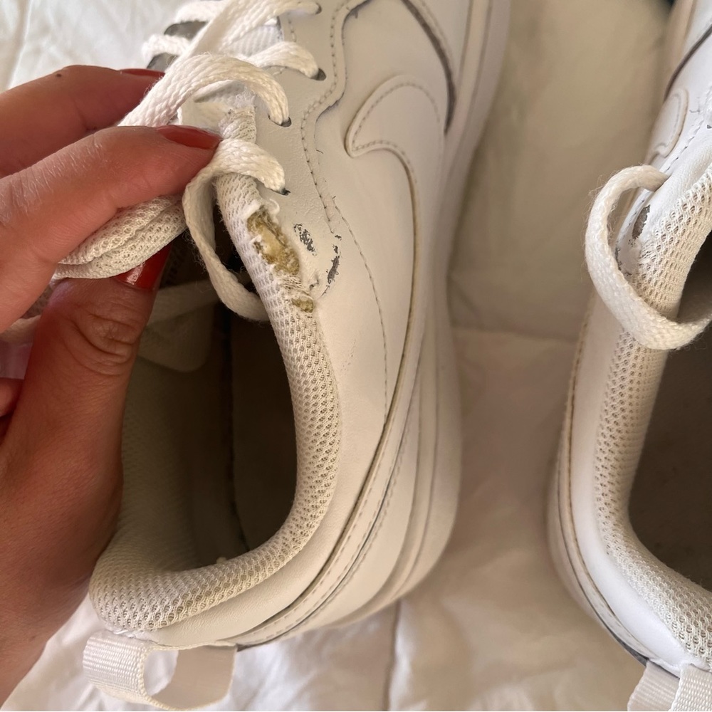 Nike Shoes White Low Top Size 6 - Picture 8 of 10